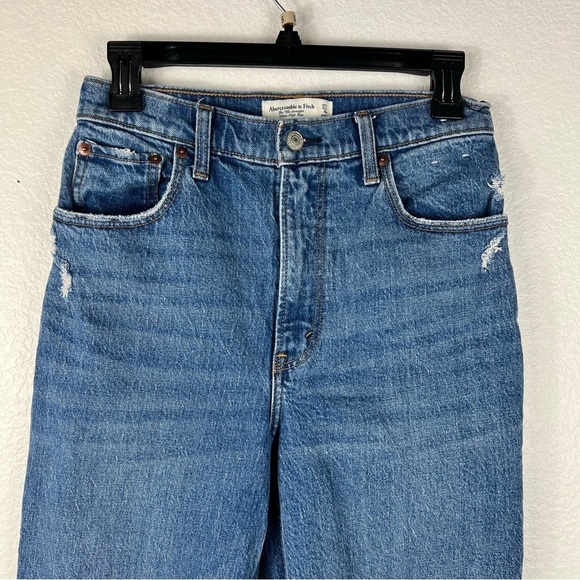 Abercrombie and fitch women the 90’straight ultra high rise size 27 - Picture 2 of 7